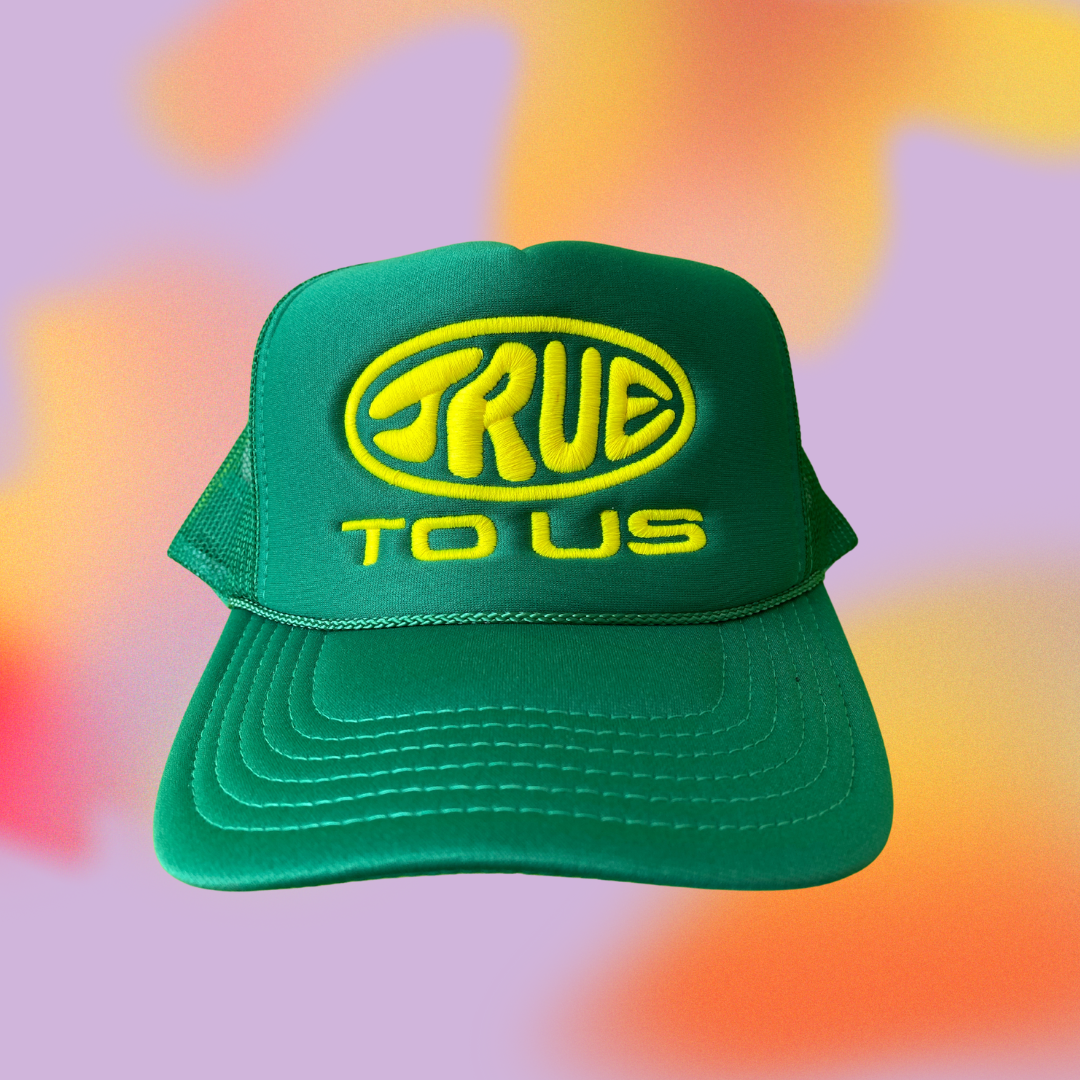 TTU Logo Trucker in Neon Lights