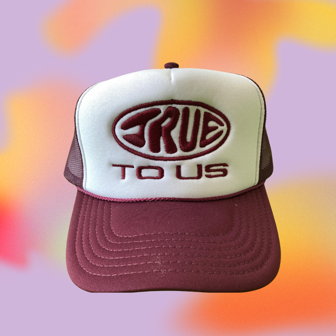 TTU Logo Trucker in Maroon 5